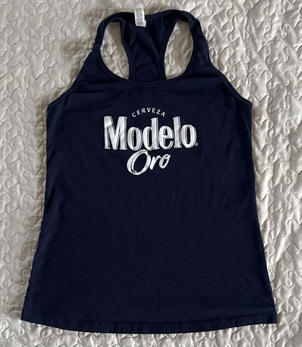 Bella Canvas Modelo Oro Tank Top Size S Navy Blue